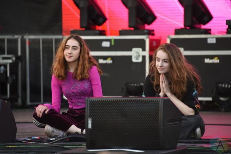 SEATTLE, WA - AUGUST 31: Let's Eat Grandma performs at Bumbershoot Music Festival in Seattle, Washington on August 31, 2018. (Photo: Matt Harding/Aesthetic Magazine)