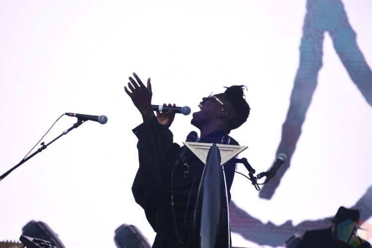 SEATTLE, WA - AUGUST 31: Moses Sumney performs at Bumbershoot Music Festival in Seattle, Washington on August 31, 2018. (Photo: Matt Harding/Aesthetic Magazine)