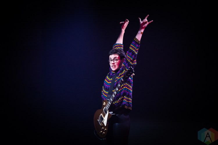 TORONTO, ON - SEPTEMBER 17: Partner performs at Polaris Prize gala at the Carlu in Toronto, Ontario on September 17, 2018. (Photo: Brendan Albert/Aesthetic Magazine)