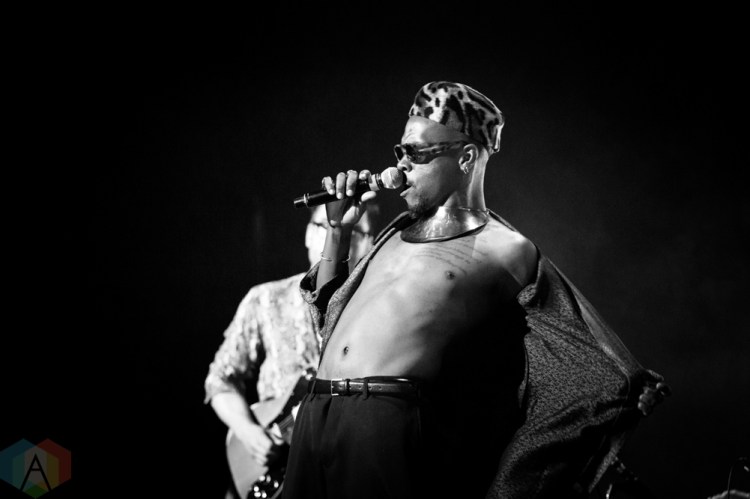 TORONTO, ON - SEPTEMBER 17: Pierre Kwenders performs at Polaris Prize gala at the Carlu in Toronto, Ontario on September 17, 2018. (Photo: Brendan Albert/Aesthetic Magazine)