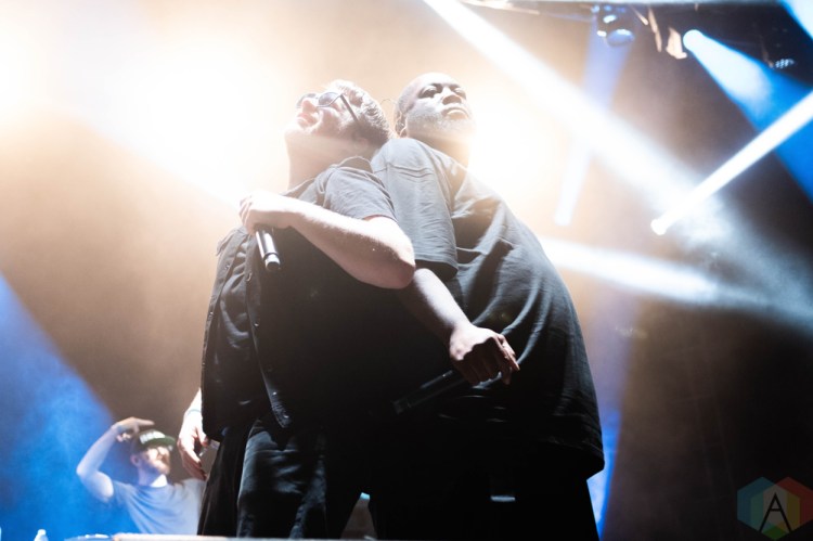 CHICAGO, IL - SEPTEMBER 16: Run The Jewels performs at Riot Fest at Douglas Park in Chicago on September 16, 2018. (Photo: Katie Kuropas/Aesthetic Magazine)