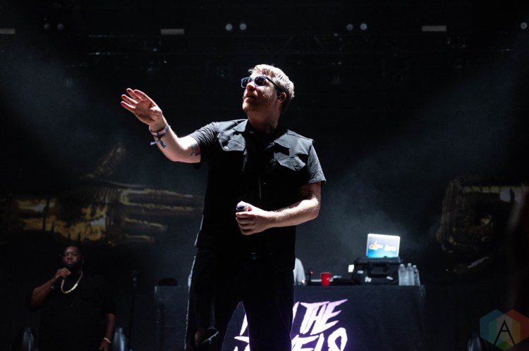 CHICAGO, IL - SEPTEMBER 16: Run The Jewels performs at Riot Fest at Douglas Park in Chicago on September 16, 2018. (Photo: Katie Kuropas/Aesthetic Magazine)