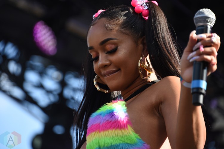 SEATTLE, WA – SEPTEMBER 01: Saweetie performs at Bumbershoot Music Festival in Seattle, Washington on September 01, 2018. (Photo: Matt Harding/Aesthetic Magazine)