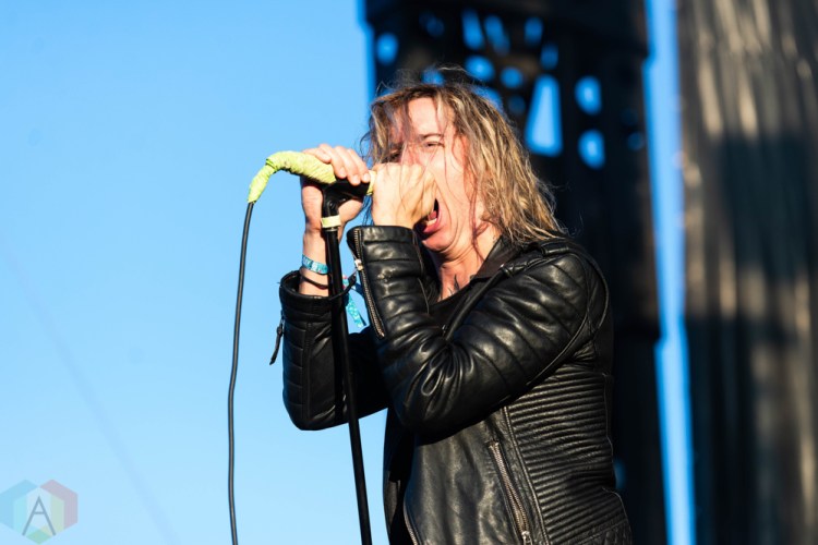 CHICAGO, IL - SEPTEMBER 16: Underoath performs at Riot Fest at Douglas Park in Chicago on September 16, 2018. (Photo: Katie Kuropas/Aesthetic Magazine)