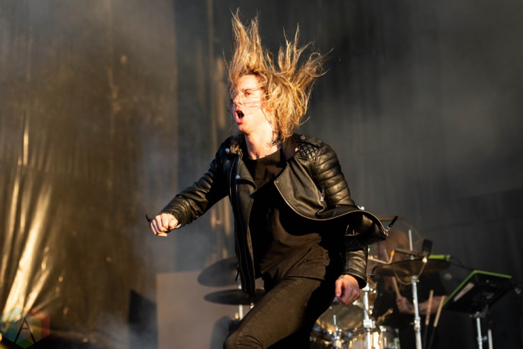 CHICAGO, IL - SEPTEMBER 16: Underoath performs at Riot Fest at Douglas Park in Chicago on September 16, 2018. (Photo: Katie Kuropas/Aesthetic Magazine)