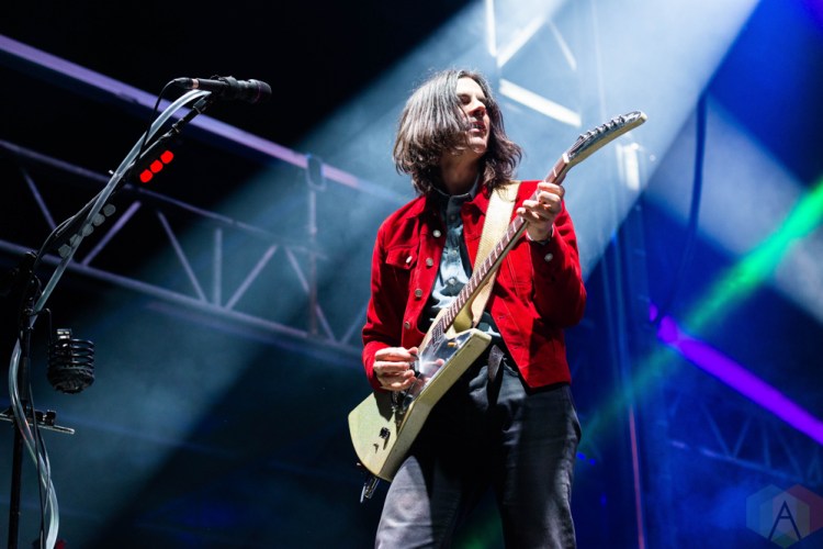 CHICAGO, IL – SEPTEMBER 14: Weezer performs at Riot Fest at Douglas Park in Chicago on September 14, 2018. (Photo: Katie Kuropas/Aesthetic Magazine)