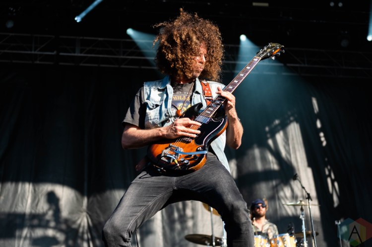 CHICAGO, IL - SEPTEMBER 15: Wolfmother performs at Riot Fest at Douglas Park in Chicago on September 15, 2018. (Photo: Katie Kuropas/Aesthetic Magazine)
