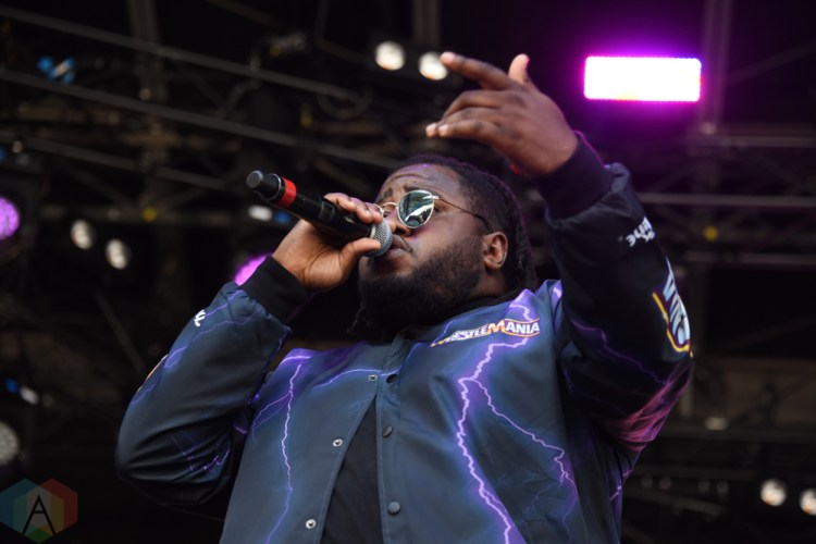 SEATTLE, WA - AUGUST 31: Xavier Omar performs at Bumbershoot Music Festival in Seattle, Washington on August 31, 2018. (Photo: Matt Harding/Aesthetic Magazine)