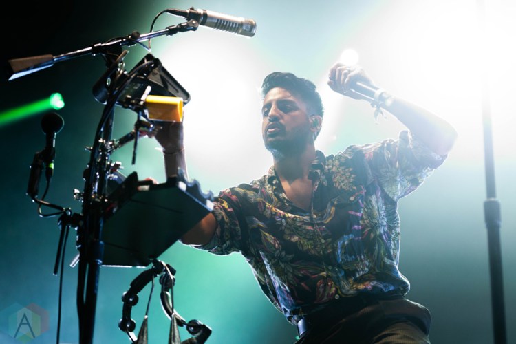 CHICAGO, IL – SEPTEMBER 14: Young The Giant performs at Riot Fest at Douglas Park in Chicago on September 14, 2018. (Photo: Katie Kuropas/Aesthetic Magazine)