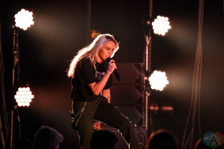 TORONTO, ON - OCTOBER 15: Carlie Hanson performs at Sony Centre in Toronto on October 15, 2018. (Photo: Jaime Espinoza/Aesthetic Magazine)
