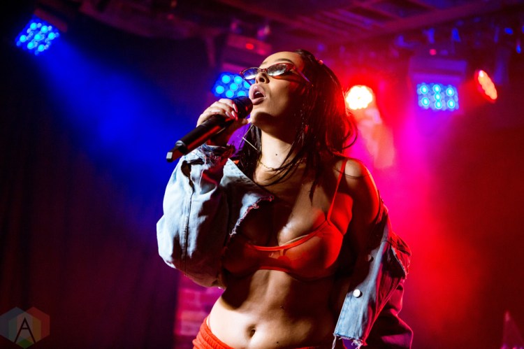 TORONTO, ON - OCTOBER 10: Doja Cat performs at Velvet Underground in Toronto on October 10, 2018. (Photo: Katrina Lat/Aesthetic Magazine)