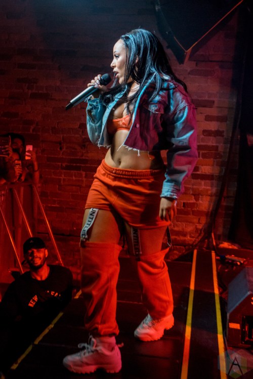TORONTO, ON - OCTOBER 10: Doja Cat performs at Velvet Underground in Toronto on October 10, 2018. (Photo: Katrina Lat/Aesthetic Magazine)