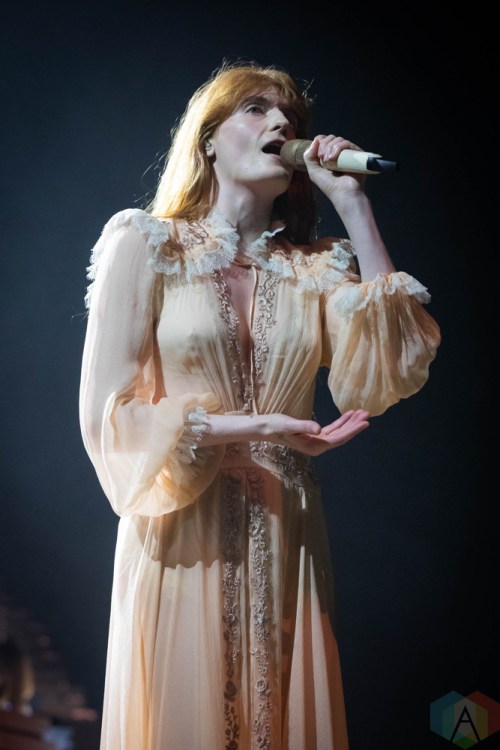 TORONTO, ON - OCTOBER 16: Florence And The Machine performs at Scotiabank Arena in Toronto, Ontario on October 16, 2018. (Photo: Brendan Albert/Aesthetic Magazine)