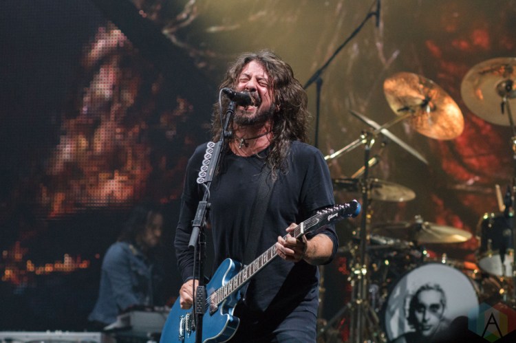 SAN BERNARDINO, CA - OCTOBER 06: Foo Fighters performs at Cal Jam at Glen Helen Regional Park in San Bernardino, California on October 06, 2018. (Photo: James Alvarez/Aesthetic Magazine)