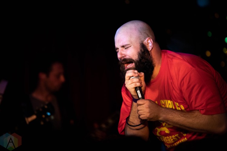 TORONTO, ON - OCTOBER 19: Fucked Up performs at Horseshoe Tavern in Toronto on October 19, 2018. (Photo: Brendan Albert/Aesthetic Magazine)