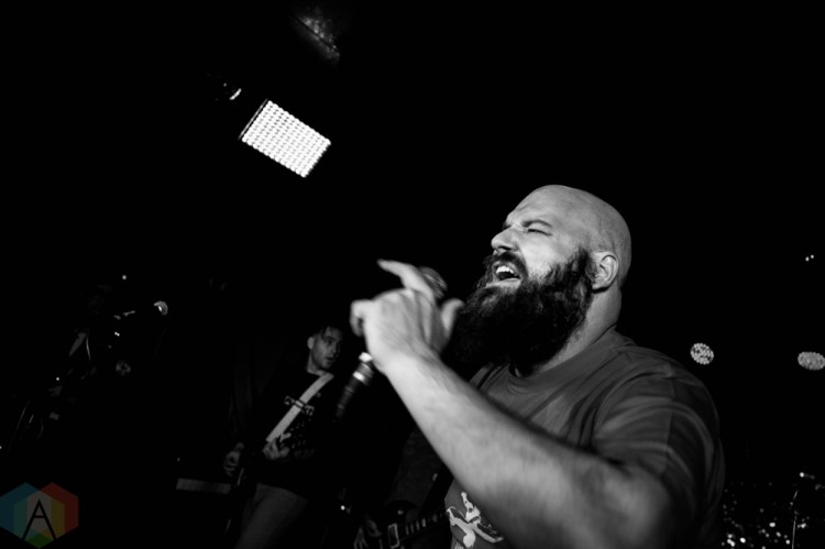 TORONTO, ON - OCTOBER 19: Fucked Up performs at Horseshoe Tavern in Toronto on October 19, 2018. (Photo: Brendan Albert/Aesthetic Magazine)