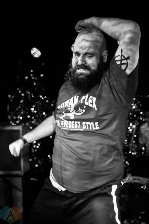 TORONTO, ON - OCTOBER 19: Fucked Up performs at Horseshoe Tavern in Toronto on October 19, 2018. (Photo: Brendan Albert/Aesthetic Magazine)