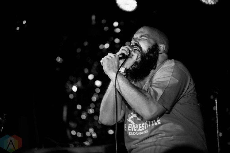 TORONTO, ON - OCTOBER 19: Fucked Up performs at Horseshoe Tavern in Toronto on October 19, 2018. (Photo: Brendan Albert/Aesthetic Magazine)