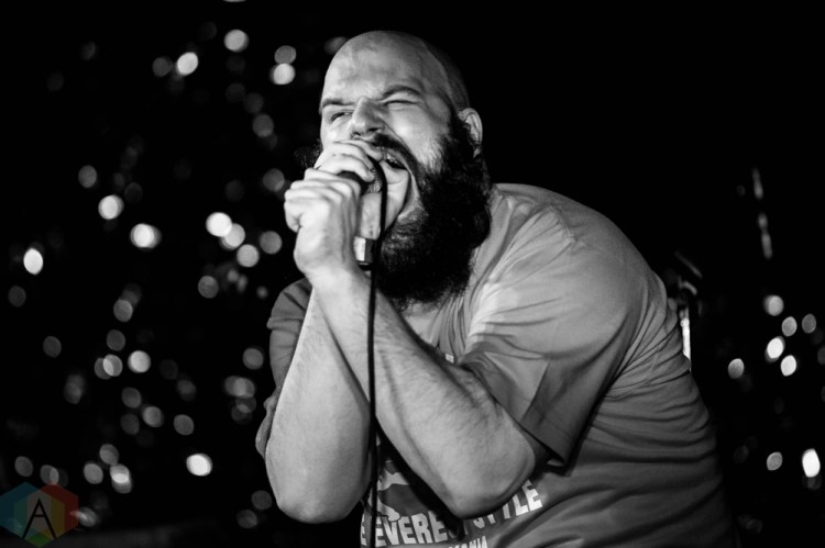 TORONTO, ON - OCTOBER 19: Fucked Up performs at Horseshoe Tavern in Toronto on October 19, 2018. (Photo: Brendan Albert/Aesthetic Magazine)