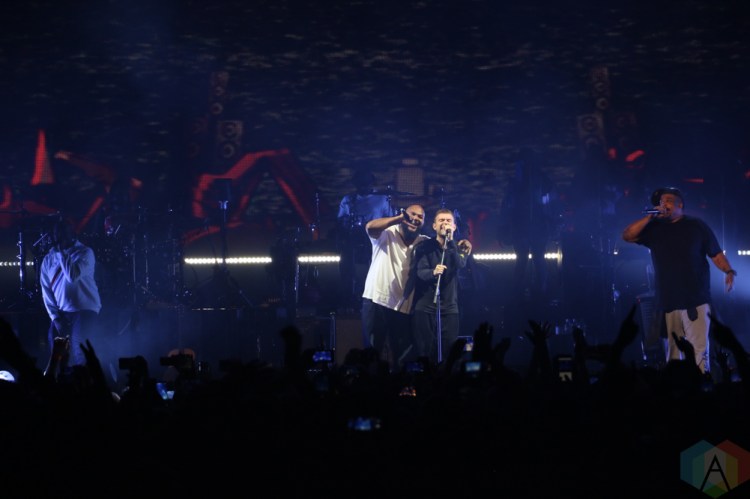 TORONTO, ON - OCTOBER 08: Gorillaz performs at Scotiabank Arena in Toronto on October 08, 2018. (Photo: Shahnoor Ijaz/Aesthetic Magazine)