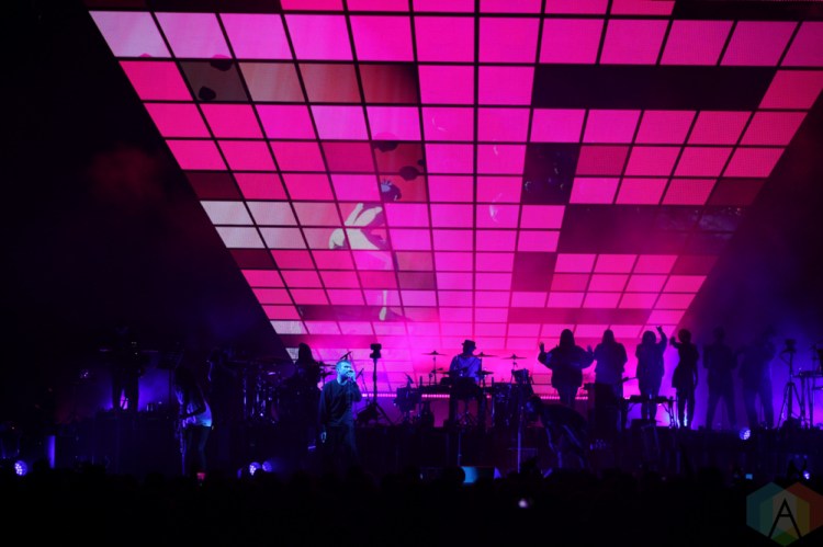 TORONTO, ON - OCTOBER 08: Gorillaz performs at Scotiabank Arena in Toronto on October 08, 2018. (Photo: Shahnoor Ijaz/Aesthetic Magazine)