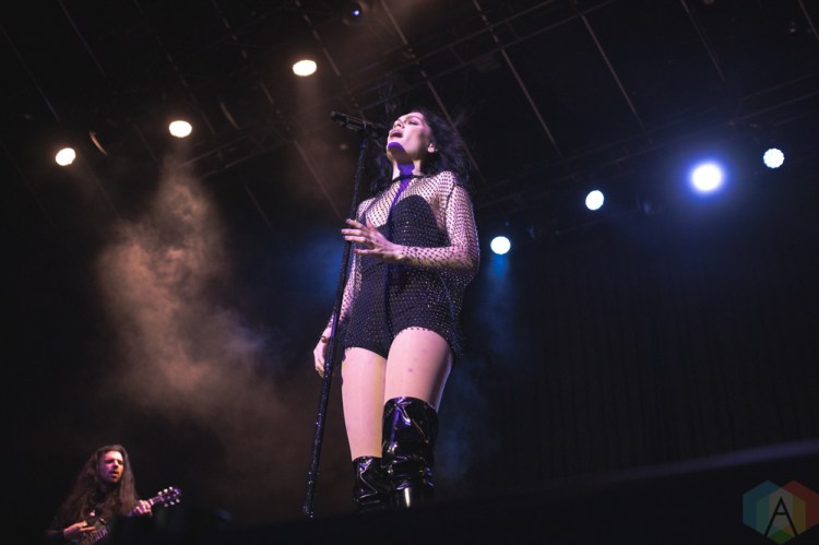 TORONTO, ON - OCTOBER 16: Jessie J performs at Rebel in Toronto on October 16, 2018. (Photo: Charito Yap/Aesthetic Magazine)