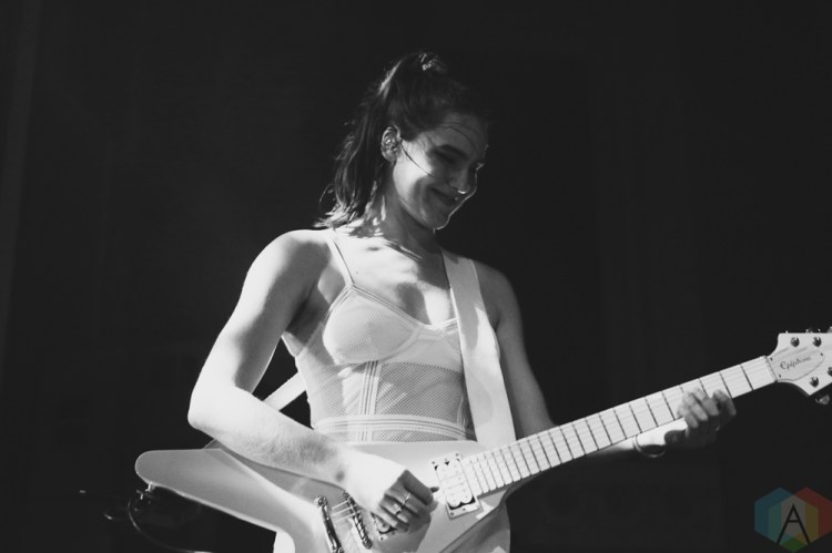 TORONTO, ON - OCTOBER 16: Sofi Tukker performs at Danforth Music Hall in Toronto, Ontario on October 16, 2018. (Photo: Shahnoor Ijaz/Aesthetic Magazine)