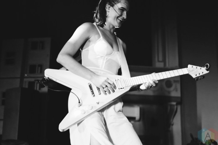 TORONTO, ON - OCTOBER 16: Sofi Tukker performs at Danforth Music Hall in Toronto, Ontario on October 16, 2018. (Photo: Shahnoor Ijaz/Aesthetic Magazine)