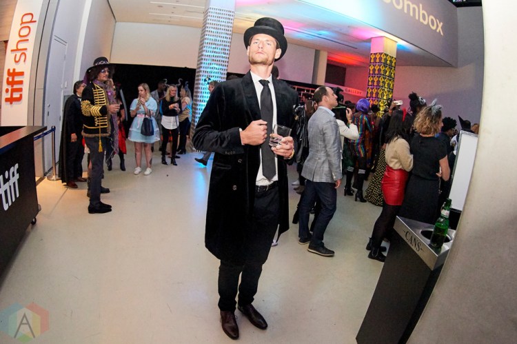 TORONTO, ON - OCTOBER 25: Attendees mingle at TIFF Boombox at TIFF Bell Lightbox in Toronto on October 25, 2018. (Photo: Morgan Harris/Aesthetic Magazine)