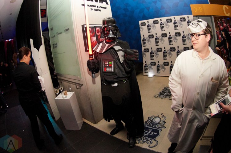 TORONTO, ON - OCTOBER 25: Attendees mingle at TIFF Boombox at TIFF Bell Lightbox in Toronto on October 25, 2018. (Photo: Morgan Harris/Aesthetic Magazine)