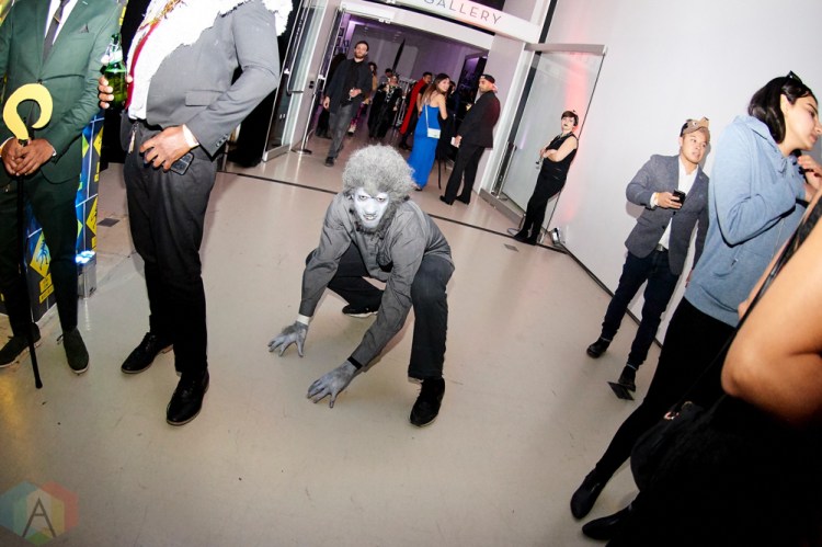 TORONTO, ON - OCTOBER 25: Attendees mingle at TIFF Boombox at TIFF Bell Lightbox in Toronto on October 25, 2018. (Photo: Morgan Harris/Aesthetic Magazine)