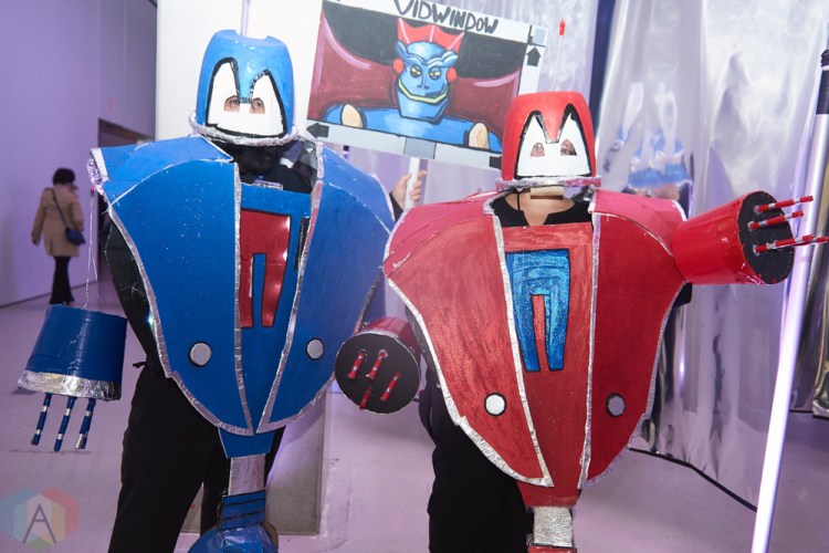 TORONTO, ON - OCTOBER 25: Attendees mingle at TIFF Boombox at TIFF Bell Lightbox in Toronto on October 25, 2018. (Photo: Morgan Harris/Aesthetic Magazine)