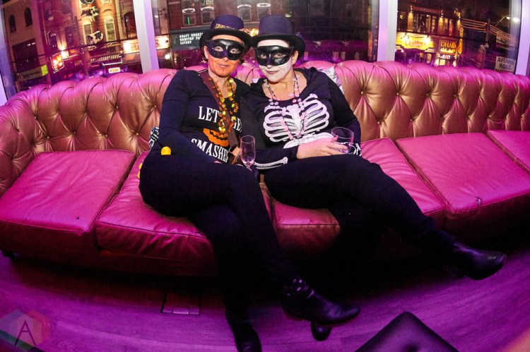 TORONTO, ON - OCTOBER 25: Attendees mingle at TIFF Boombox at TIFF Bell Lightbox in Toronto on October 25, 2018. (Photo: Morgan Harris/Aesthetic Magazine)