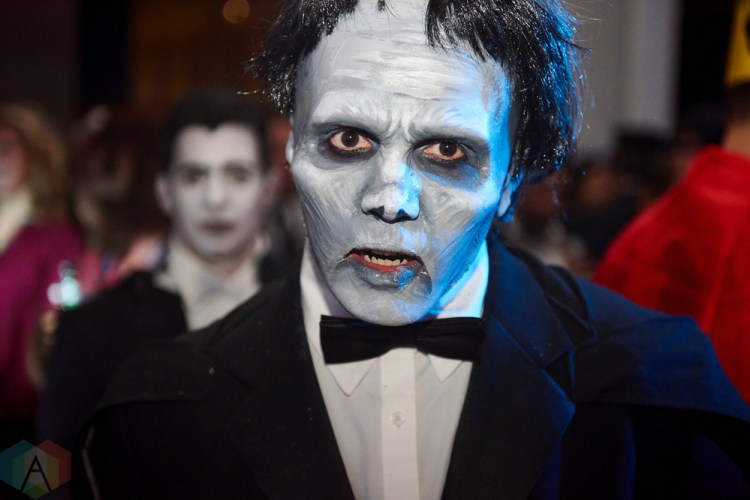 TORONTO, ON - OCTOBER 25: Attendees mingle at TIFF Boombox at TIFF Bell Lightbox in Toronto on October 25, 2018. (Photo: Morgan Harris/Aesthetic Magazine)