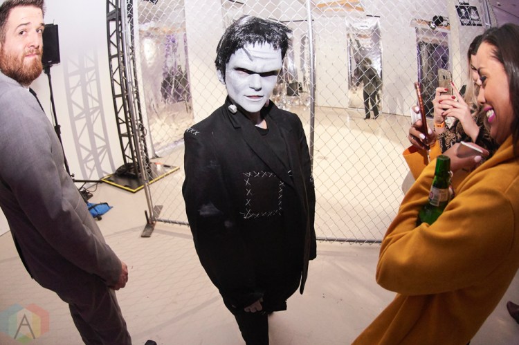TORONTO, ON - OCTOBER 25: Attendees mingle at TIFF Boombox at TIFF Bell Lightbox in Toronto on October 25, 2018. (Photo: Morgan Harris/Aesthetic Magazine)