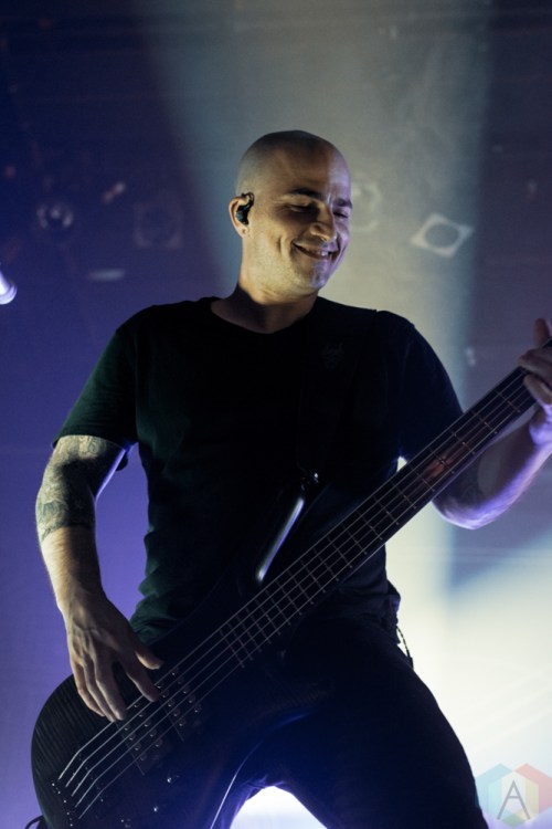 CINCINNATI, OH - OCTOBER 08: Trivium performs at Bogart's in Cincinnati, Ohio on October 08, 2018. (Photo: Tiffany Detzel/Aesthetic Magazine)