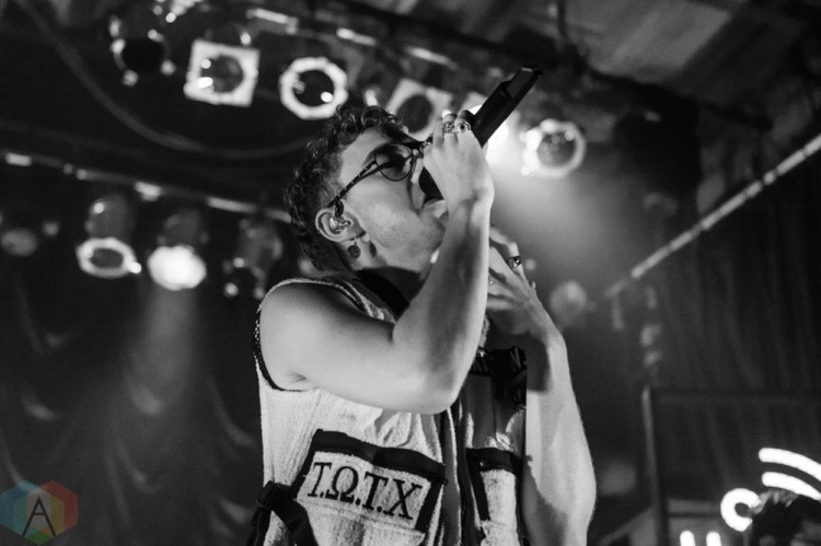 TORONTO, ON - OCTOBER 05: Years And Years performs at Phoenix Concert Theatre in Toronto on October 05, 2018. (Photo: Jenna Hum/Aesthetic Magazine)