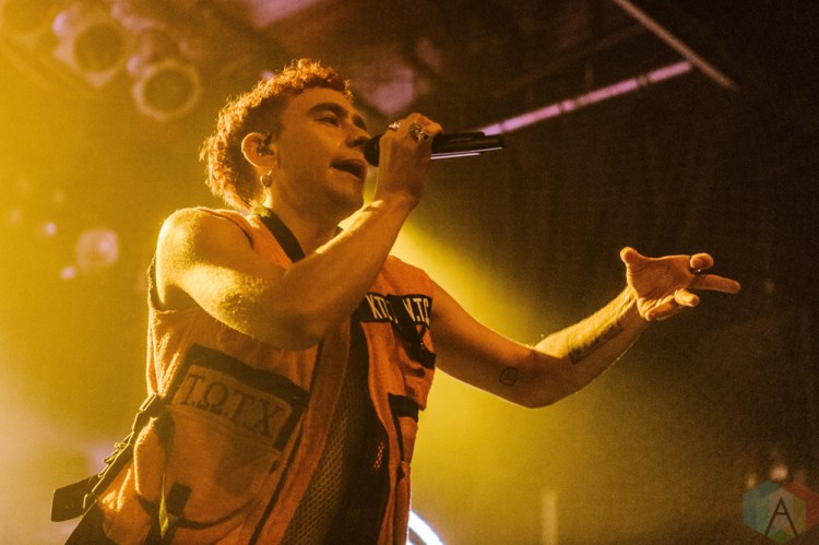 TORONTO, ON - OCTOBER 05: Years And Years performs at Phoenix Concert Theatre in Toronto on October 05, 2018. (Photo: Jenna Hum/Aesthetic Magazine)