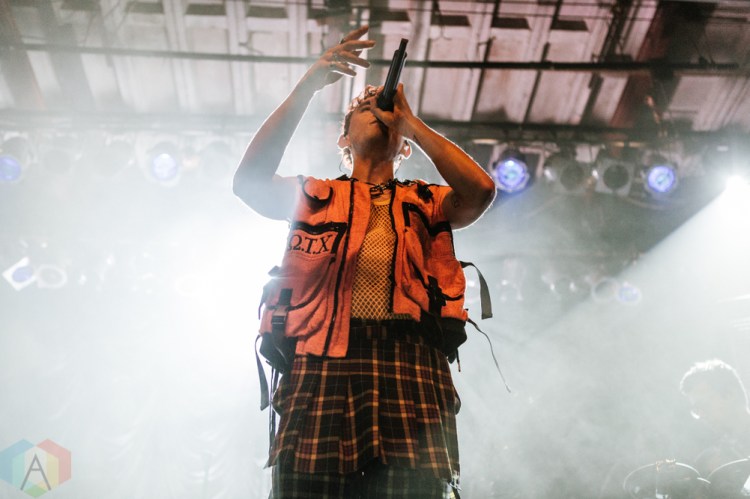 TORONTO, ON - OCTOBER 05: Years And Years performs at Phoenix Concert Theatre in Toronto on October 05, 2018. (Photo: Jenna Hum/Aesthetic Magazine)