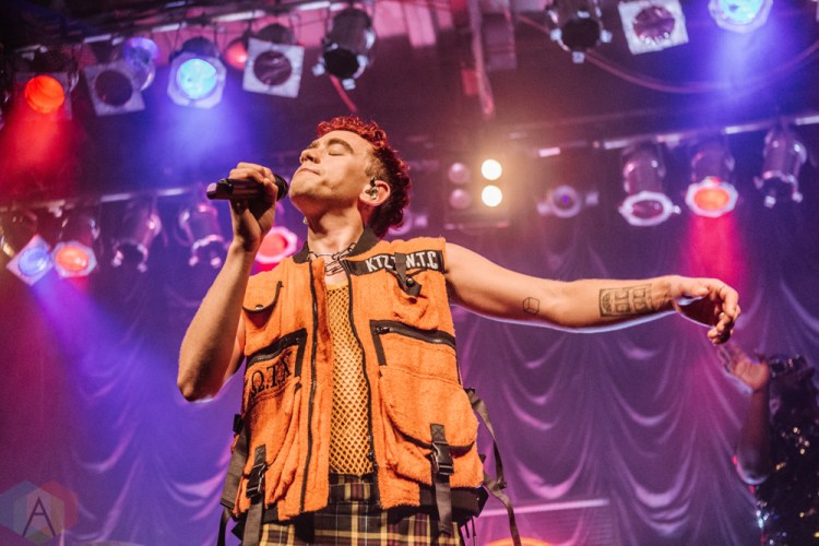 TORONTO, ON - OCTOBER 05: Years And Years performs at Phoenix Concert Theatre in Toronto on October 05, 2018. (Photo: Jenna Hum/Aesthetic Magazine)