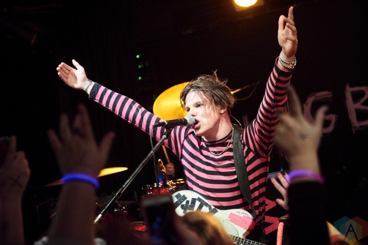 TORONTO, ON - OCTOBER 21: Yungblud performs at Rivoli in Toronto on October 21, 2018. (Photo: Morgan Harris/Aesthetic Magazine)