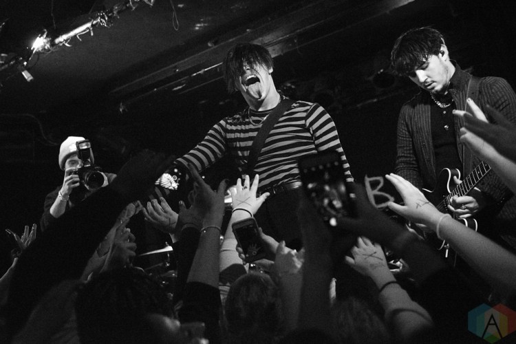 TORONTO, ON - OCTOBER 21: Yungblud performs at Rivoli in Toronto on October 21, 2018. (Photo: Morgan Harris/Aesthetic Magazine)