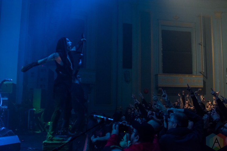 TORONTO, ON - NOVEMBER 06: Behemoth performs at Danforth Music Hall in Toronto on November 06, 2018. (Photo: Tyler Roberts/Aesthetic Magazine)