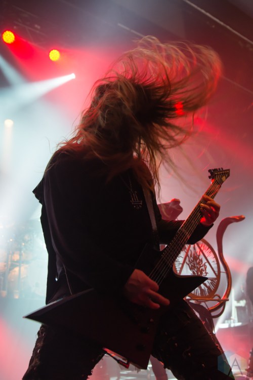 TORONTO, ON - NOVEMBER 06: Behemoth performs at Danforth Music Hall in Toronto on November 06, 2018. (Photo: Tyler Roberts/Aesthetic Magazine)