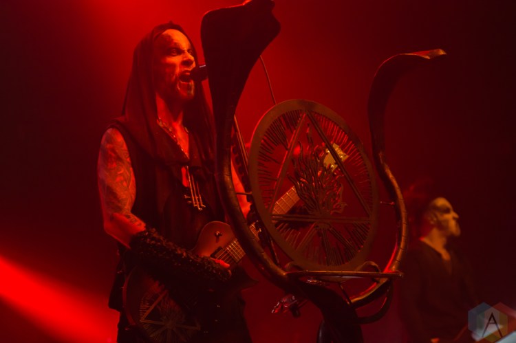 TORONTO, ON - NOVEMBER 06: Behemoth performs at Danforth Music Hall in Toronto on November 06, 2018. (Photo: Tyler Roberts/Aesthetic Magazine)