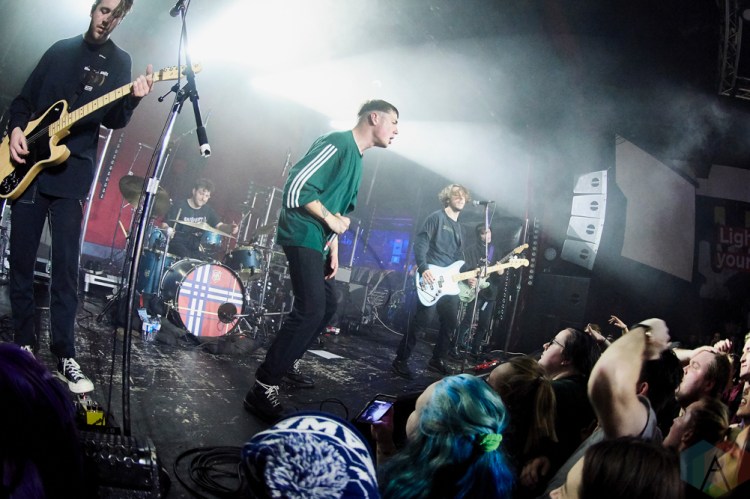TORONTO, ON - NOVEMBER 20: Boston Manor performs at The Mod Club in Toronto on November 20, 2018. (Photo: Morgan Harris/Aesthetic Magazine)