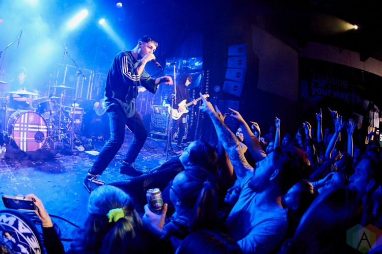 TORONTO, ON - NOVEMBER 20: Boston Manor performs at The Mod Club in Toronto on November 20, 2018. (Photo: Morgan Harris/Aesthetic Magazine)
