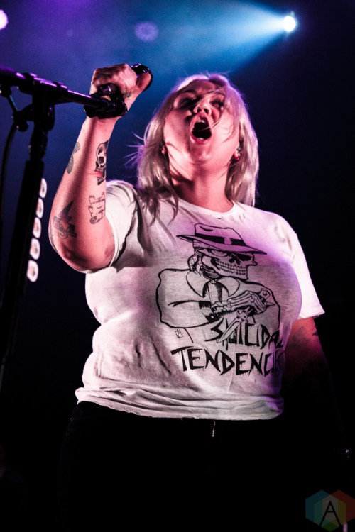 TORONTO, ON - NOVEMBER 08: Elle King performs at The Opera House in Toronto on November 08, 2018. (Photo: David McDonald/Aesthetic Magazine)