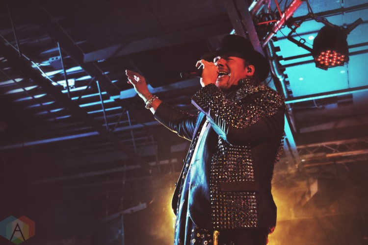 TORONTO, ON - NOVEMBER 28: Fozzy performs at the Rockpile in Toronto on November 28, 2018. (Photo: Adam Harrison/Aesthetic Magazine)