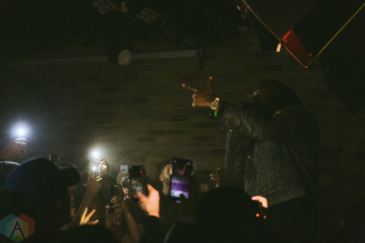 TORONTO, ON - NOVEMBER 19: Freddie Gibbs performs at the Velvet Underground in Toronto on November 19, 2018. (Photo: Josh Moody/Aesthetic Magazine)